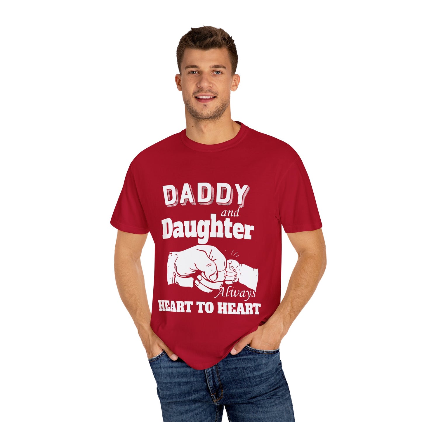 To My Dad | Unisex Garment-Dyed T-shirt