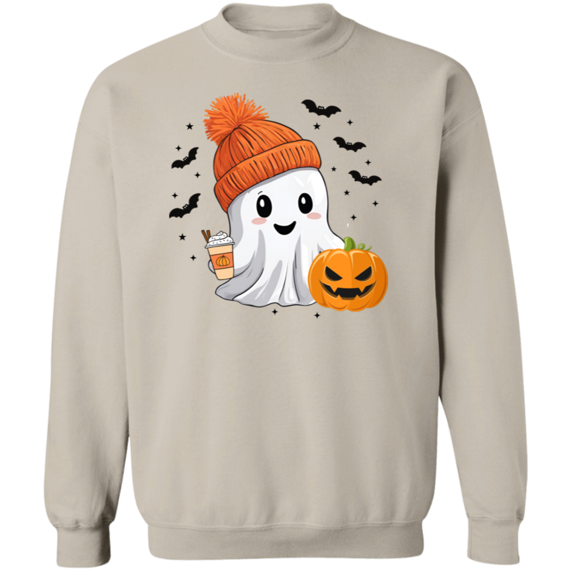 Ghost with Drink | Sweatshirt