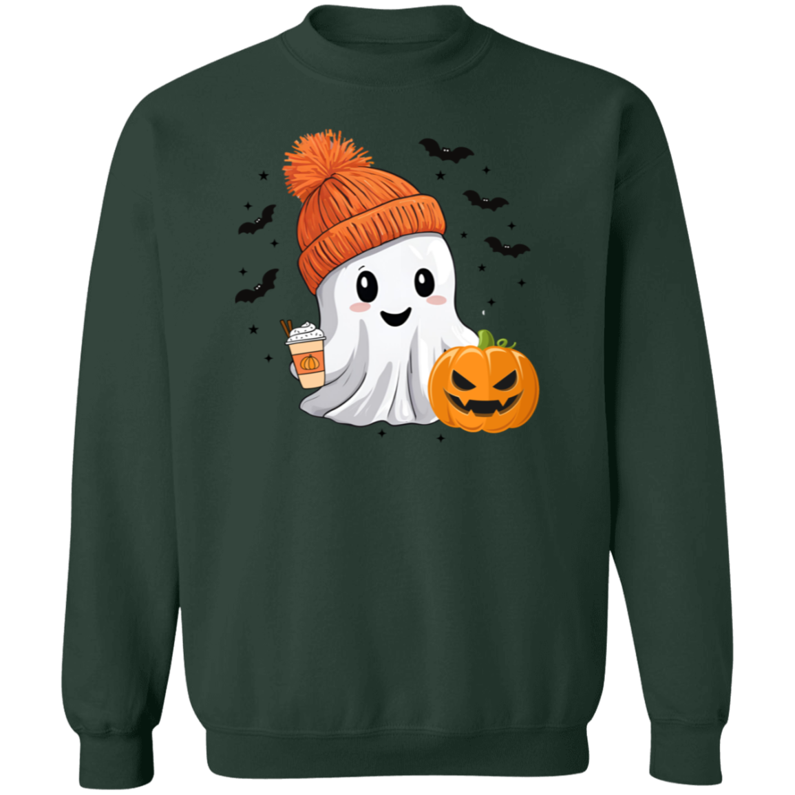 Ghost with Drink | Sweatshirt