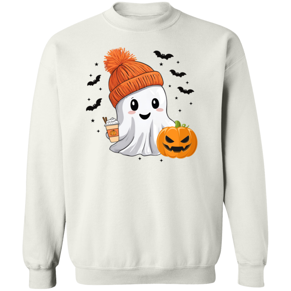 Ghost with Drink | Sweatshirt