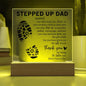 To My Dad | Square Acrylic Plaque
