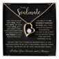 To My Soulmate | Forever Love Necklace